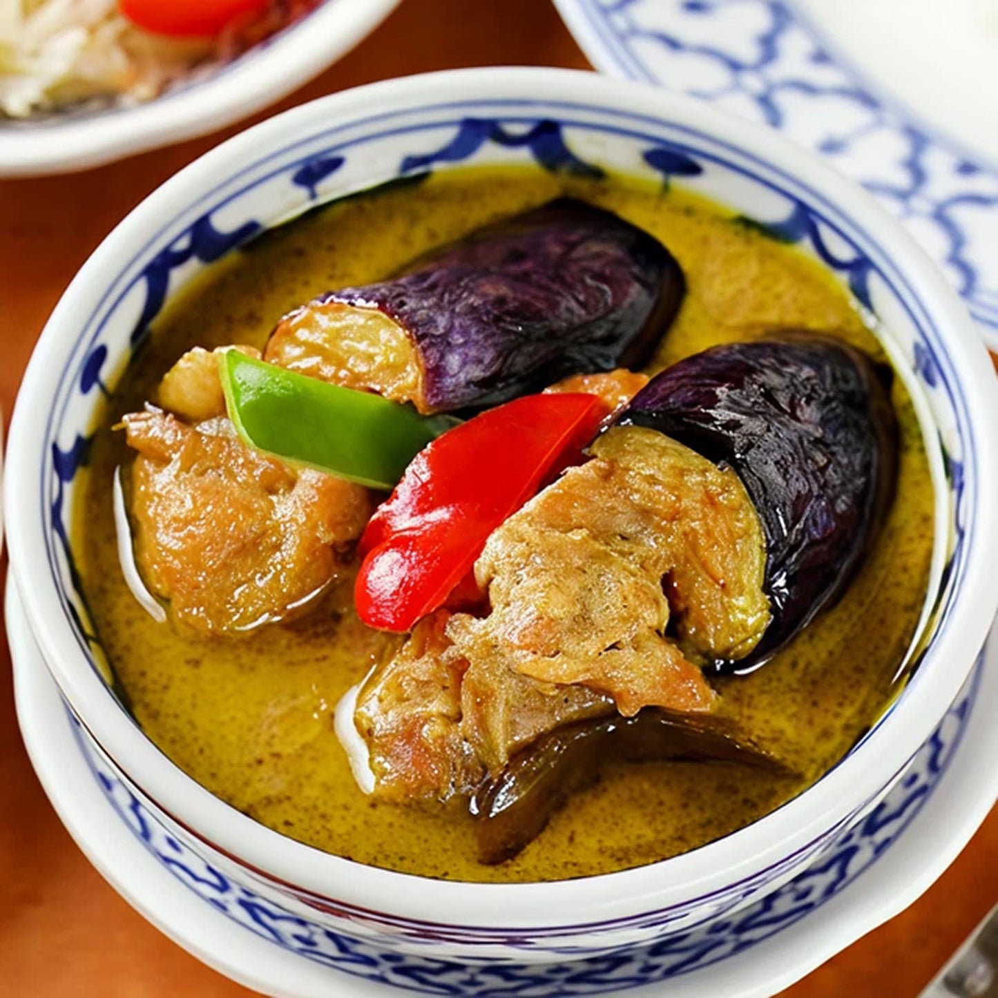 【6】グリーンカレー＆ライス弁当